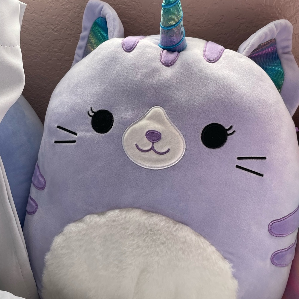 Squishmallow 16’’ Inch Analea Purple Caticorn Rare